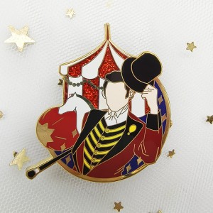 Custom Acrobat Hard Enamel Lapel Pin