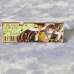 Cheap Wholesale Magnetic Hard Flag Lapel Pin Anime Pin Badge Custom Unique Soft Enamel Pin