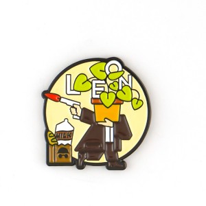 Leon:The Professional movie famous cartoon pins odd abstractionism art  custom badges