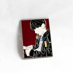 kpop stars idol soft enamel pins custom factory price no minimum badges