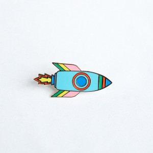 Rocket hard Ename Pins SpaceFlight Weapon Izikhali Photoon Army Badges