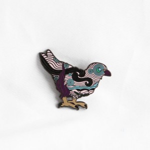 Fly bird Bartridge Anclion Animal Enamel Pins