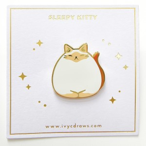 Factory New design Custom Metal Pins Supplier Glitter Brooch Anime Hard Enamel Pin Cute Cat Soft Lapel Badge Custom Enamel Pin