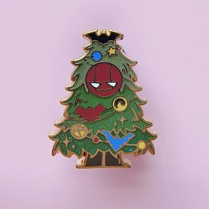 Custom Christmas Day Enamel Pins