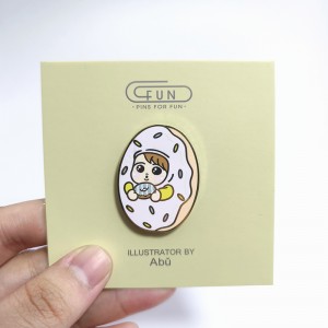 High Quality China Factory Screen Print Wholesale No Minimum Pearl Anime Hard Soft Enamel Custom Metal Badges Lapel Pins