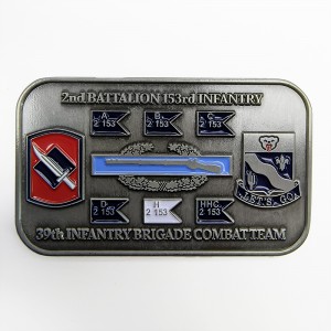 Factory Wholesale Custom Metal Challenge Coin for Promotion Gift