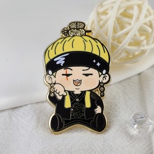 I-China China ukukhuthaza uvemvane uvemvane hinged pin enkulu whale kpop quotes deses souvenir high quality koqweqwe lwawo ngokwesiko le-ponini