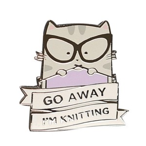 Go Away pin enamel sing apik banget