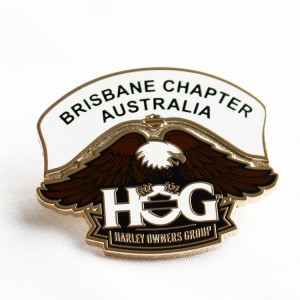 Hard Enamel Company Pin Harley Group