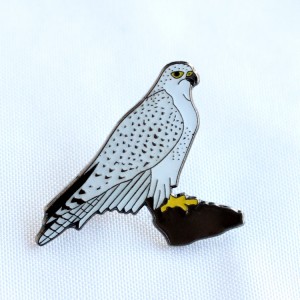 Tercel eagle hard enamel bird pins