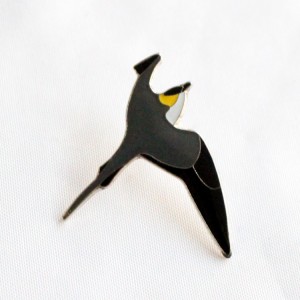 Sparrow  siskin bird hard enamel pins