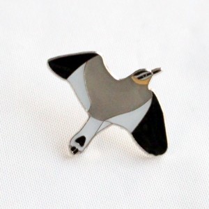 Sparrow  siskin bird hard enamel pins