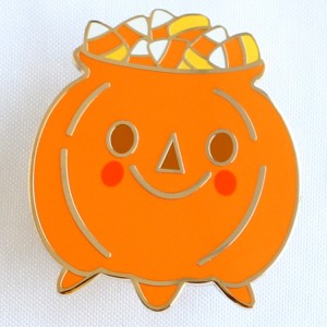 hard enamel pumpkin pins for Halloween