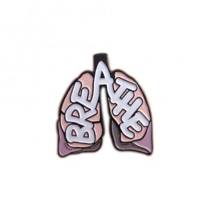 China Manufacturer Wholesale Promotional Enamel Pin Gift Fine Fashion Logo Offset Printing Lapel Custom Lung Pin