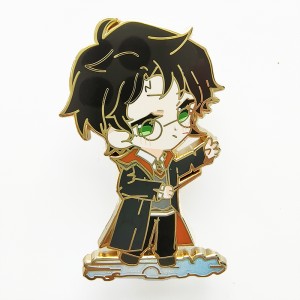 Wholesale Pin Supplier Brooch Anime Bulk Logo Lapel Pin Badge Manufacturer Metal Custom Soft Hard Enamel Pin