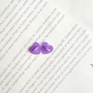 High quality color complete rubber butterfly clutch pin back/tie tack pin back / lapel pin scatter pin back