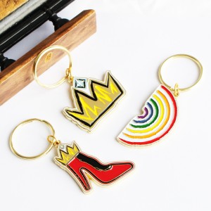 Wholesale Price Custom Souvenir Zinc Alloy Enamel Metal Bottle Opener Custom Blank Metal Keychain