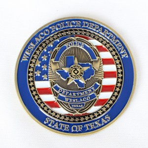 Custom Coin Wholesale Enamel Metal Commemorative Challenge Coin Custom Collection Coin