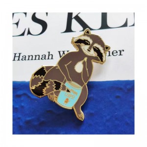 Souvenir Gift Promotion Polo Shirt Metal Custom Enamel Brooch Lapel Pin