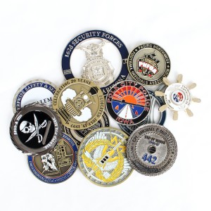 Custom Coin Wholesale Enamel Metal Commemorative Challenge Coin Custom Collection Coin