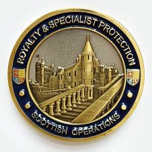 Promotional Gift Wholesale Custom Souvenir Metal Gold Challenge Coin