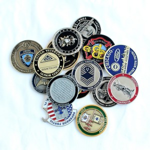 Custom Coin Wholesale Enamel Metal Commemorative Challenge Coin Custom Collection Coin