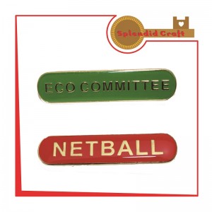 school course name badges