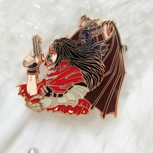 Ksatria Comm Custom Glitter Mutiara Enamel Pin