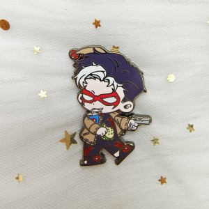 Custom Glitter Hard Enamel Pin